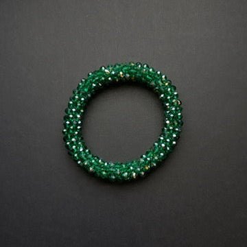 Haarband in malachiet groen - The House of Dressage