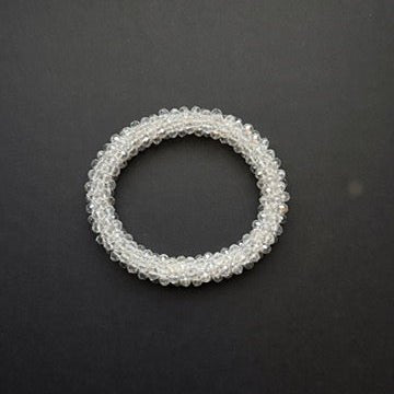 Haarband in wit/ transparant - The House of Dressage