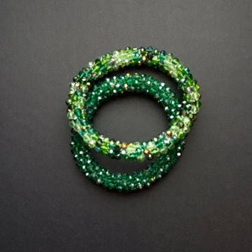 Haarband set in groen - The House of Dressage