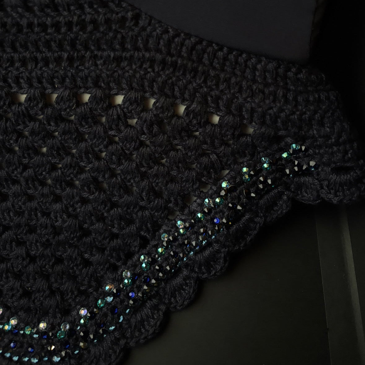 Oornetje June (navy) - The House of Dressage