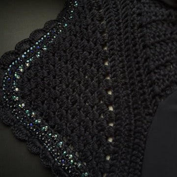 Oornetje June (navy) - The House of Dressage