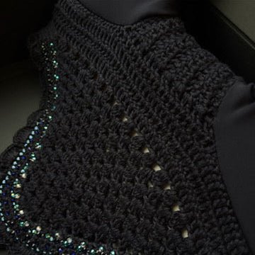 Oornetje June (navy) - The House of Dressage