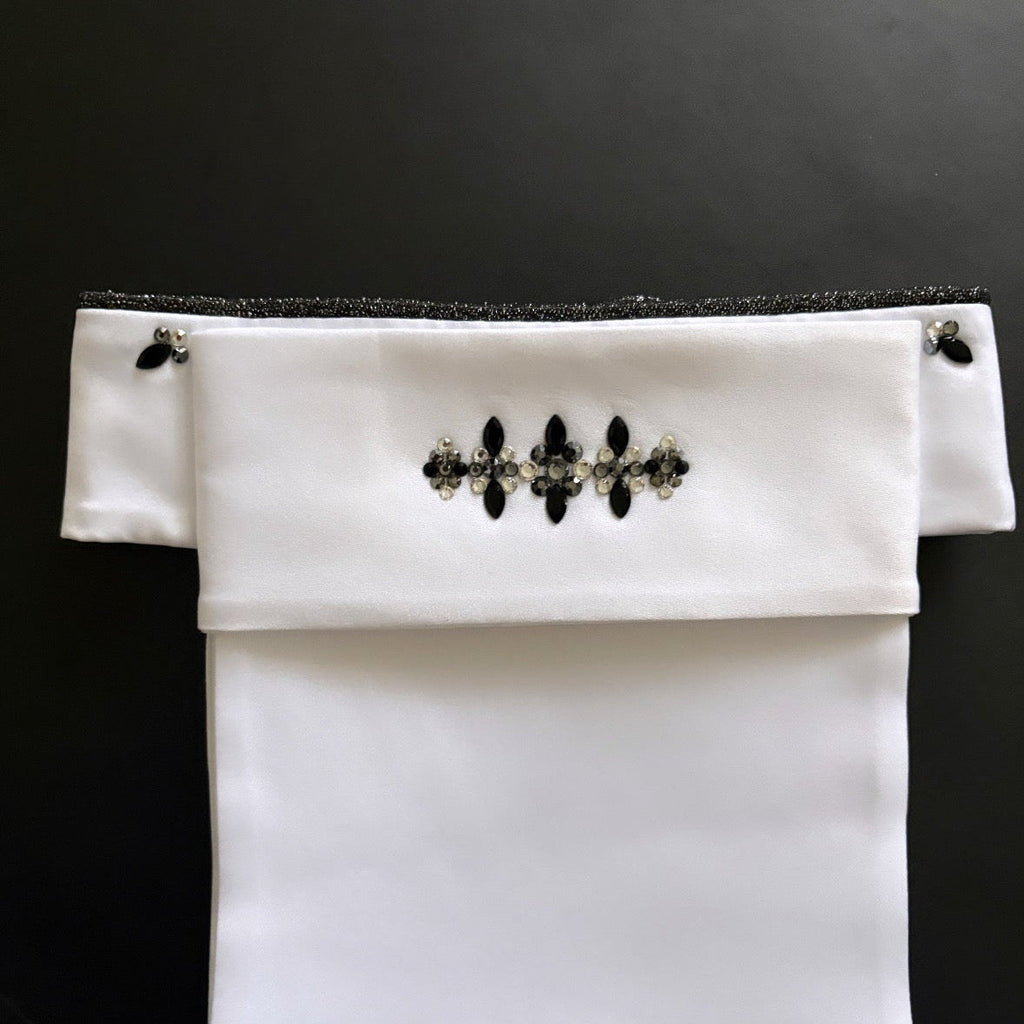 * Plastron Aurora in Jet - The House of Dressage