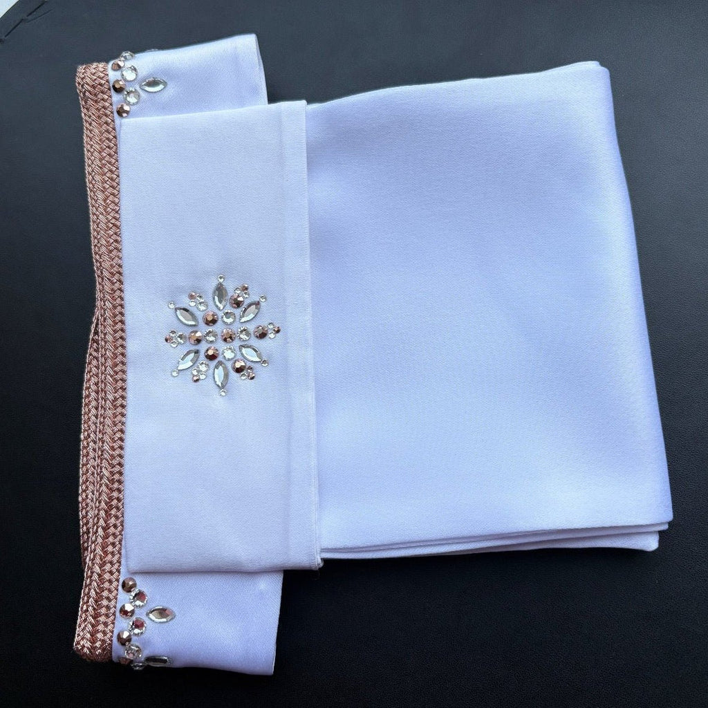 Plastron Perla in rosé goud Limited - The House of Dressage